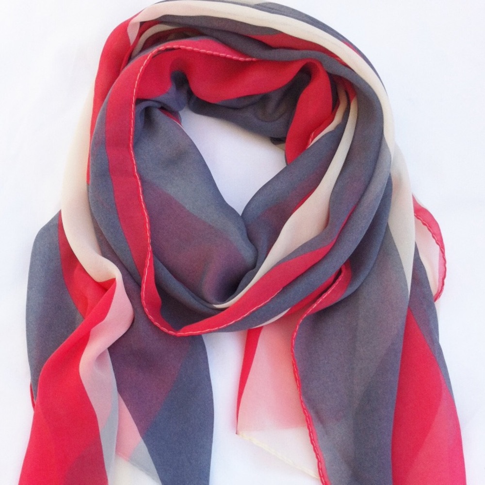 Neapolitan print scarf